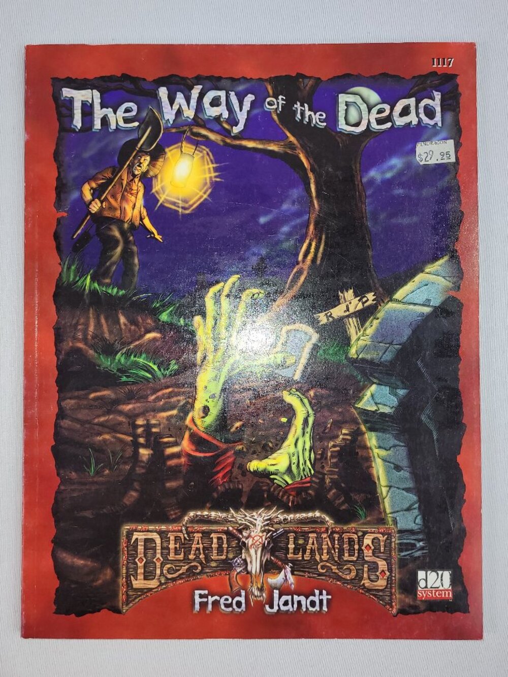 Dead Lands The Way of the Dead Handbook RPG Softcover Game Book Manual